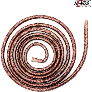 Umělá nástraha HENDS MYLAR TUBING TINSEL - HNĚDÁ