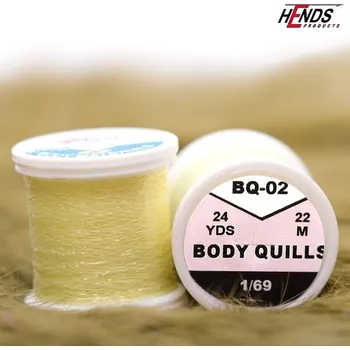 Umělá nástraha HENDS BODY QUILLS - ŽLUTO-OLIVOVÁ SVĚTLÁ BQ02