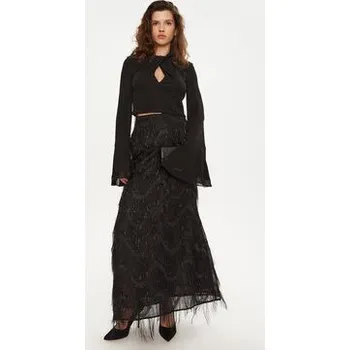 Dámská sukně Bruuns Bazaar Maxi sukně Ajwa BBW4196 Černá Regular Fit 36