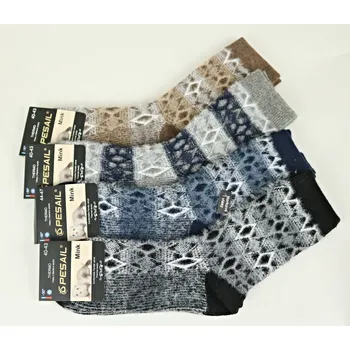 PESAIL Pánské vlněné ponožky mink vz.53 Velikost: 44 - 47