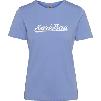 Dámské Tričko KARI TRAA MOLSTER TEE 622555-IRIS – Modrá M