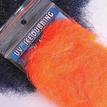 Umělá nástraha HENDS UV-ICE DUBBING UVD294 - OHNIVĚ ORANŽOVÁ FLUO