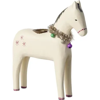 Svícen MAILEG Dřevěný svícen Koník Large S24