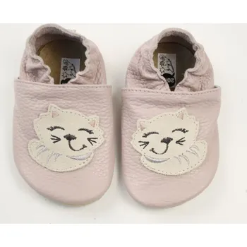 Capáčky Kožené capáčky Funky Monkey Růžová kočka EUR 32