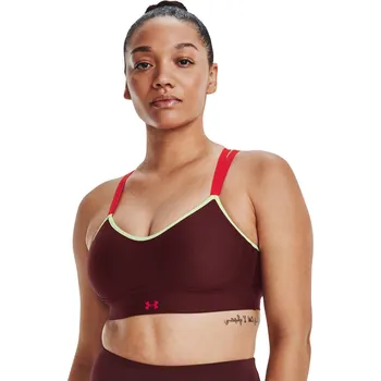 Podprsenka DÁMSKÁ Podprsenka UNDER ARMOUR UA INFINITY LOW STRAPPY 1373861-690 – Červená S