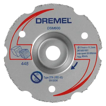 Řezný kotouč Dremel Řezný kotouč DSM 600, ø 77 × 11,1 mm, 20000 ot./min 2615S600JB