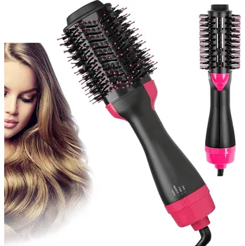 Fén TBB 4v1 Profesionální multifunkční kartáč na vlasy – fén, kulma, narovnávač a vyčesávací kartáč