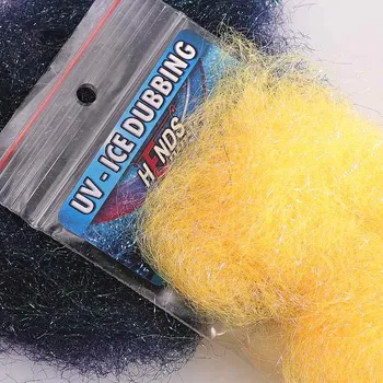 Umělá nástraha HENDS UV-ICE DUBBING UVD98 - SV. ORANŽOVÁ FLUO