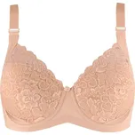 Linaise Kary luxusní krajková podprsenka široká ramínka 1670 90C béžová