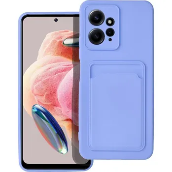 Pouzdro na mobilní telefon Pouzdro Forcell na mobil Card Case pro XIAOMI Redmi NOTE 12 4G violet
