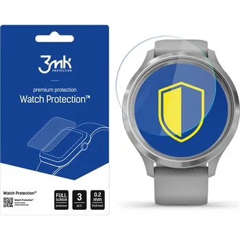 Příslušenství k chytrým hodinkám 3mk Watch Protection FlexibleGlass Ochranné sklo pro Garmin Vivomove 3 (3ks) 5903108299428