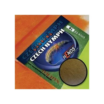 Umělá nástraha HENDS CZ NYMPH DUBBING CND213 - TM. HNĚDÁ