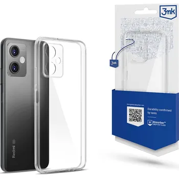 Pouzdro na mobilní telefon Redmi Note 12 5G - 3mk Clear Case 5903108497152