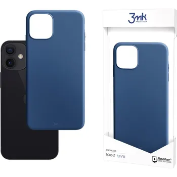 Pouzdro na mobilní telefon Odolný zadní kryt pro Apple iPhone 12 Mini - 3mk Matt Case blueberry 5903108313353