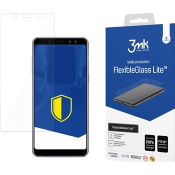 Hybridní sklo pro Samsung Galaxy A8 2018 - 3mk FlexibleGlass Lite™ 5903108029780