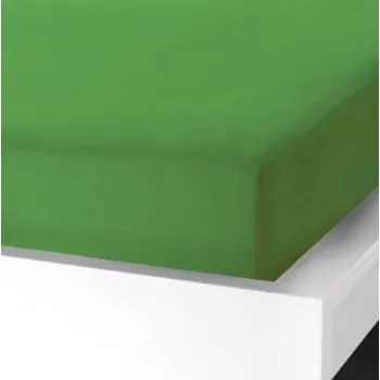 Prostěradlo Napínací prostěradlo na dvoulůžko -&nbsp; 180x200 cm - ZELENÉ