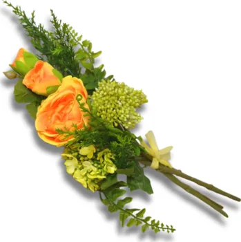 umělá květina Dekorace - Lotus svazek 35cm