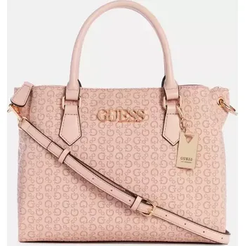 GUESS dámská kabelka Zakaria Satchel růžová