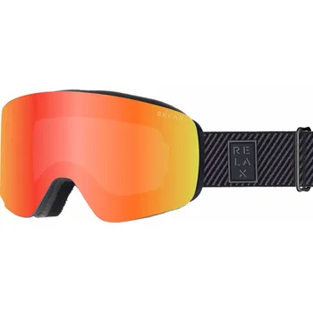 Sjezdové lyžování Relax Vista Matte Black/Grey Cloud/Inferno Platinum