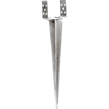 Tesařské kování ADOBY Patka sloupku PSG 80-160 k zarážení 80-160x720x2mm