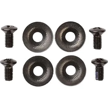 Příslušenství na snowboard šroubky Burton Disc/Channel Mounting Hardware - Black one size