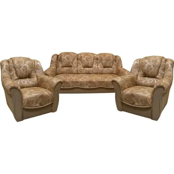 Sedací souprava Falco Sedací souprava Bára 3f+1+1 Arlo 5/sv.hnědá