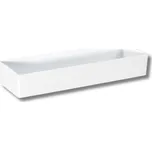 Dekorace-Miska dekorační bílá 3x15x5cm