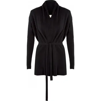 Dámský svetr Kašmírový cardigan DIVINE černý XL / Černá