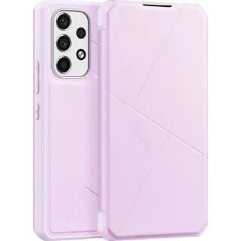 Pouzdro na mobilní telefon Dux Ducis Flipové pouzdro SKIN na Samsung Galaxy A73 , růžová, 6934913042342
