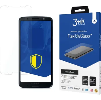 3MK Ochranné tvrzené sklo pro Motorola Moto G6 Plus - 3mk FlexibleGlass™ (5903108032551)