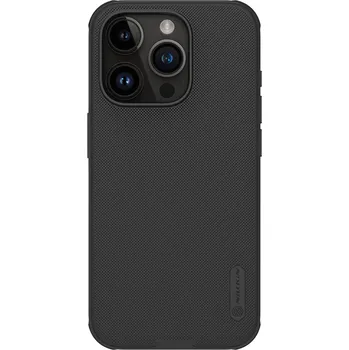Pouzdro na mobilní telefon Nillkin Super Frosted PRO Zadní Kryt pro Apple iPhone 15 Pro Black (Without Logo Cutout) 6902048265578
