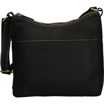 Kabelka Dámská kožená crossbody kabelka HGL Marta - černá