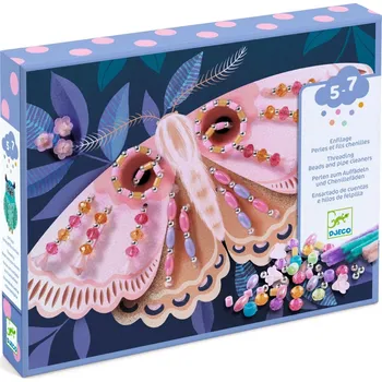 kreativní sada Djeco Korálkování Light up the Night