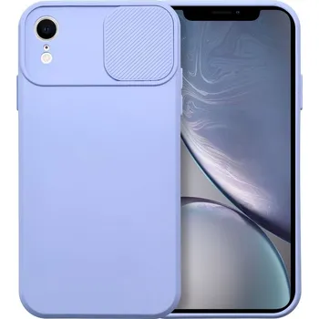 Pouzdro na mobilní telefon Pouzdro Forcell Camshield SLIDE Case pro IPHONE XR lavender