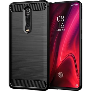 Pouzdro na mobilní telefon Pouzdro Forcell Carbon Case pro XIAOMI Redmi 9T / Poco M3 , černé