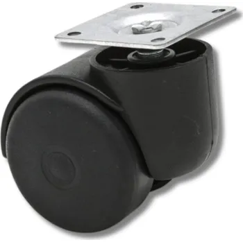 ADOBY Kolečko otočné d50 s montážní deskou