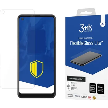 Hybridní sklo pro Samsung Galaxy A21 - 3mk FlexibleGlass Lite™ 5903108298254