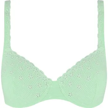 Podprsenka Linosa Italy podprsenka bez výztuže 75B světle zelená