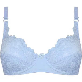Podprsenka Malen celokrajková podprsenka bez výztuže 502 90D světle modrá