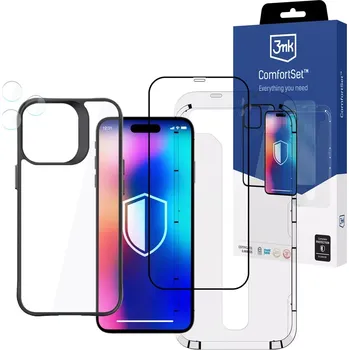 Pouzdro na mobilní telefon 3MK Apple iPhone 14 Pro Max - 3mk Comfort Set 4 in 1, 5903108523301