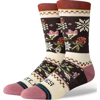 Dámské ponožky ponožky Stance Mistling Toes Crew - Dusty Rose 38-42