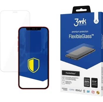 Telefonní příslušenství 3MK Ochranné tvrzené sklo pro Apple iPhone 12/12 Pro - 3mk FlexibleGlass™ (5903108305907)