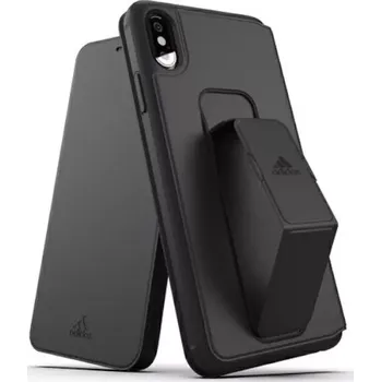 Pouzdro na mobilní telefon Adidas SP Folio Grip Case iPhone Xs Max , černá/black 32859