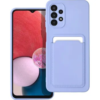 Telefonní příslušenství Pouzdro Forcell na mobil Card Case pro SAMSUNG A13 5G / A04S violet