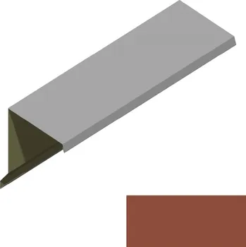 Střecha Ukončení pultové střechy RS312A-60 SP&nbsp;25 s okapnicí 2M604 cihlová