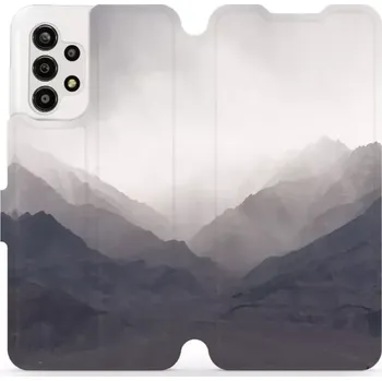 Pouzdro na mobilní telefon Knížkové flip pouzdro Mobiwear - Samsung Galaxy A13 5G - M151P Hory - VÝPRODEJ (Parádní flip obal, kryt, pouzdro Mobiwear na mobilní telefon Samsung Galaxy A13 5G s motivem M151P Hory)