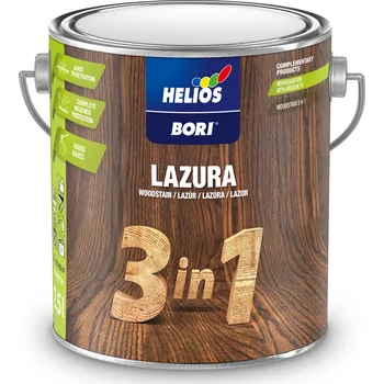 barva a nátěr na dřevo Helios Bori 0,75 l kaštan ( )