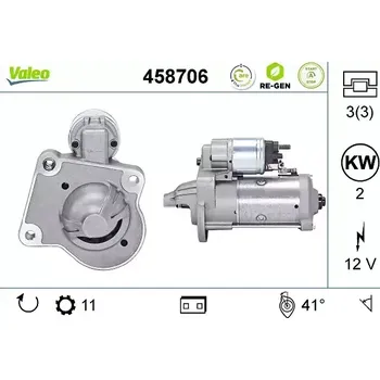 Startér VALEO Startér VALEO RE-GEN REMANUFACTURED STOP&START VA 458706