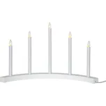 Vánoční LED svícen výška 36 cm Star Trading Accent - bílý