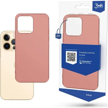 Pouzdro na mobilní telefon Odolný zadní kryt pro Apple iPhone 13 Pro Max - 3mk Matt Case lychee 5903108428873